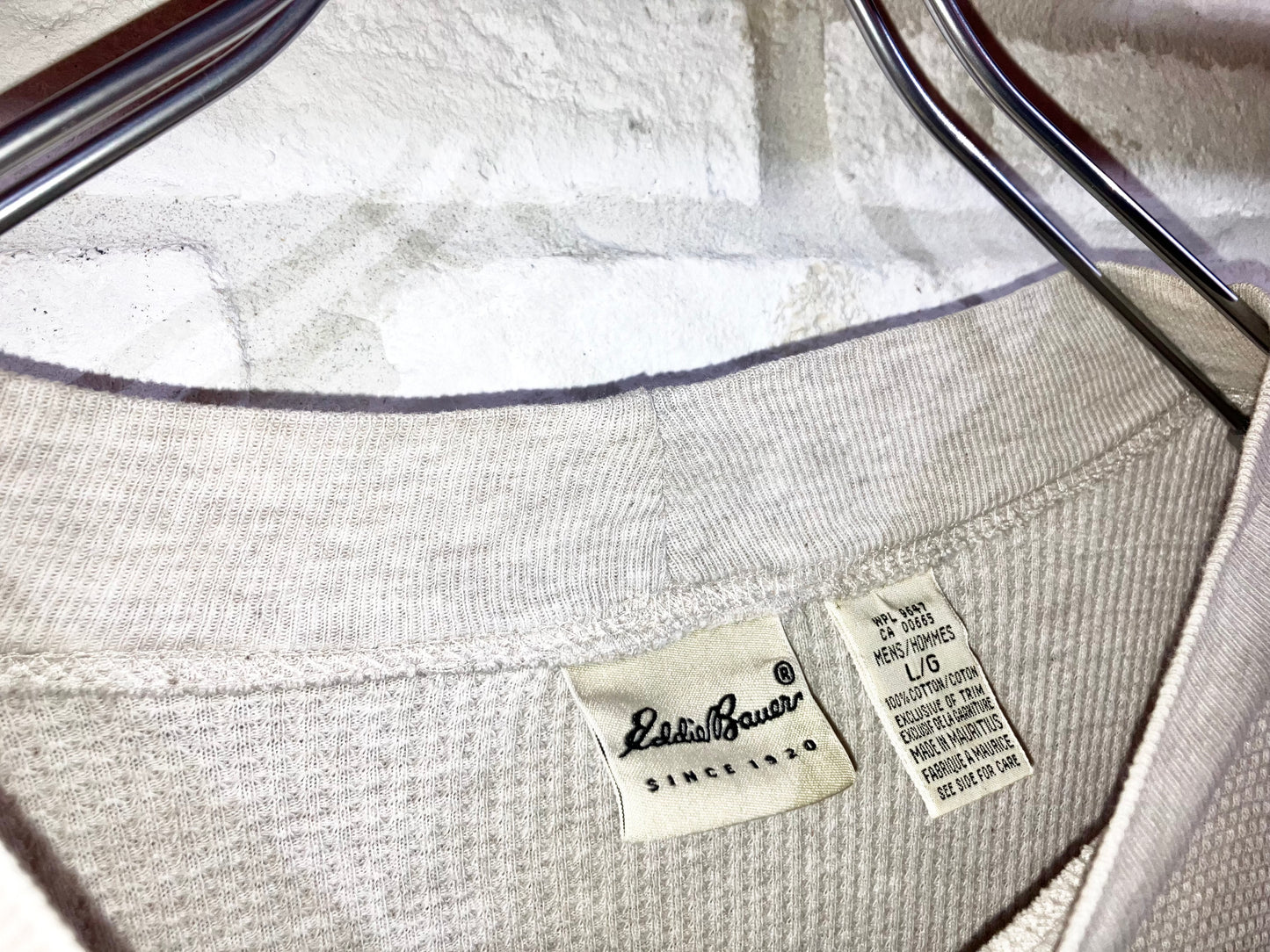 "Eddie Bauer" Old Oversized Themal