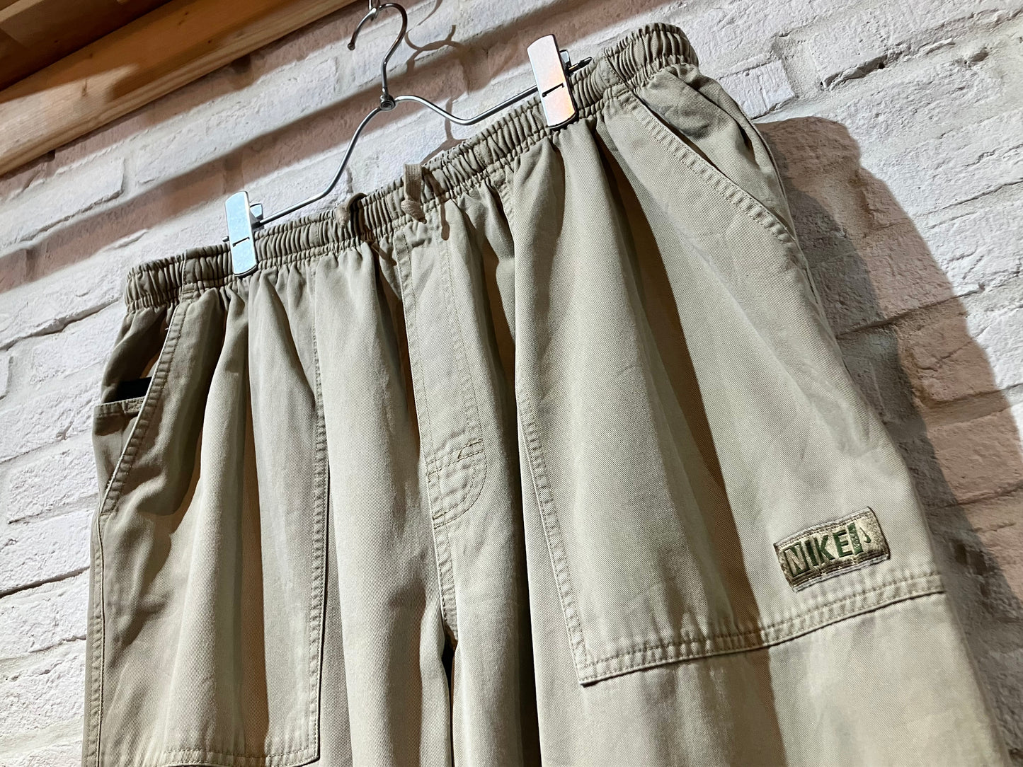 "NIKE" Old Design Wide Pants