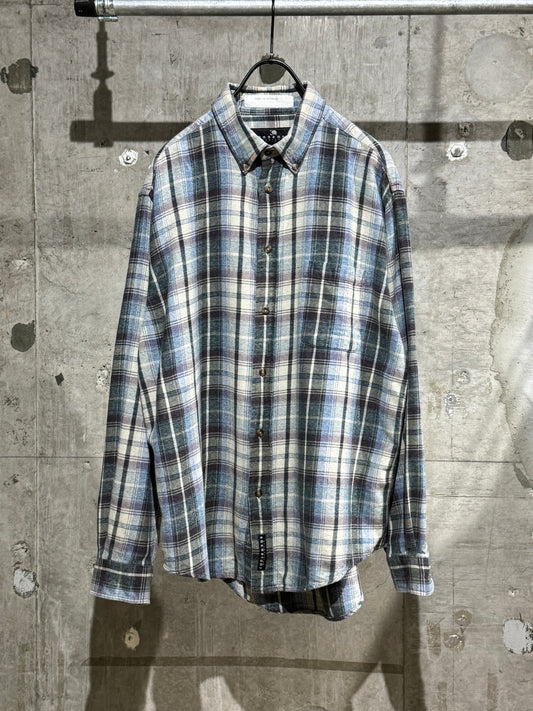 00s Vintage Cotton Plaid Shirt