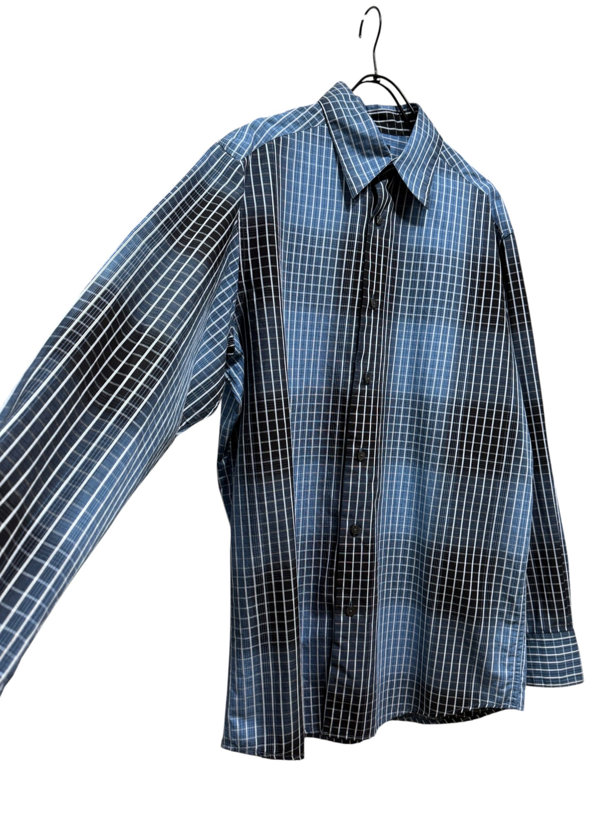 00s Crazy Horse by Claiborne Design Plaid Shirt