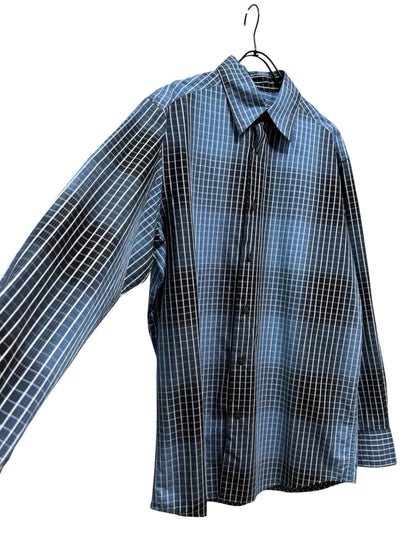 00s Crazy Horse by Claiborne Design Plaid Shirt