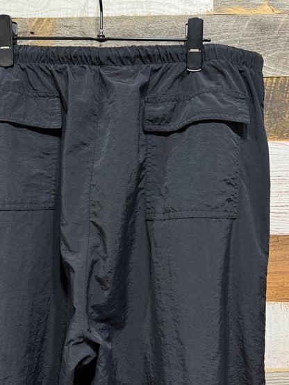 Nylon Parachute Wide Pants