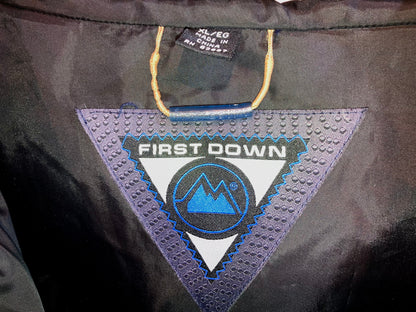 "FIRST DOWN" 00s Bigger Down Hoodie JKT