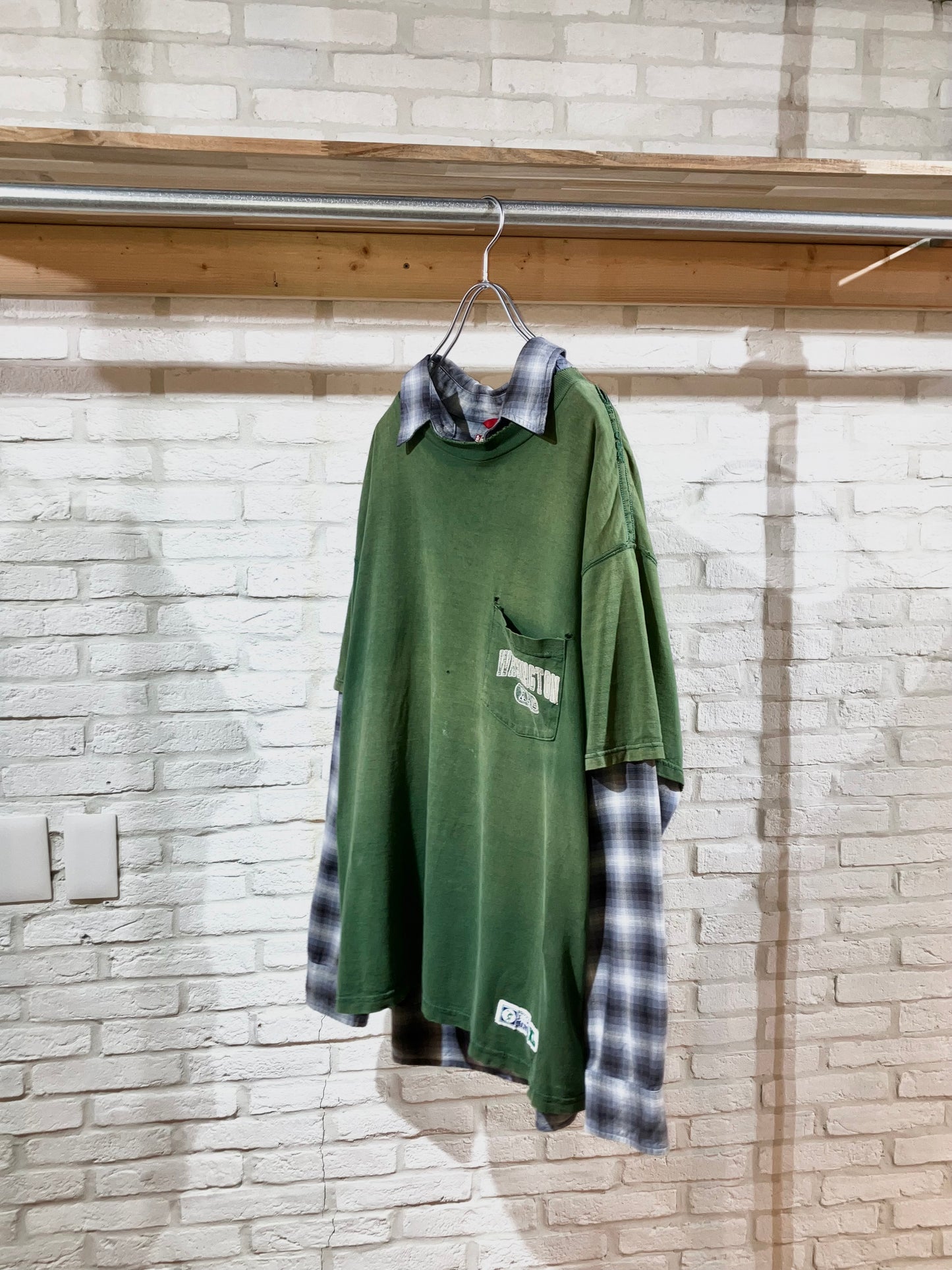 "Levi's" 00s Shadow Check Shirt