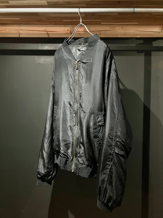 Old Oversized Silk Blouson
