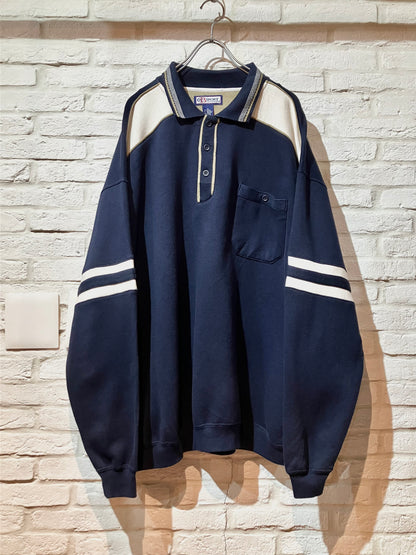 "croft&barrow" Old Design Sweat Polo Shirt