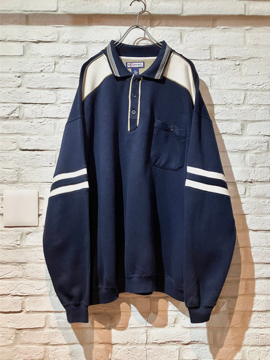 "croft&barrow" Old Design Sweat Polo Shirt