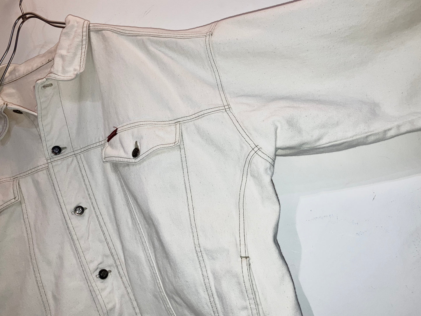 "Cloumbia" Old Oversized Denim JKT