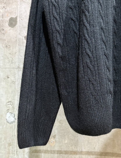 GEOFFREY BEENE Cable Sweater