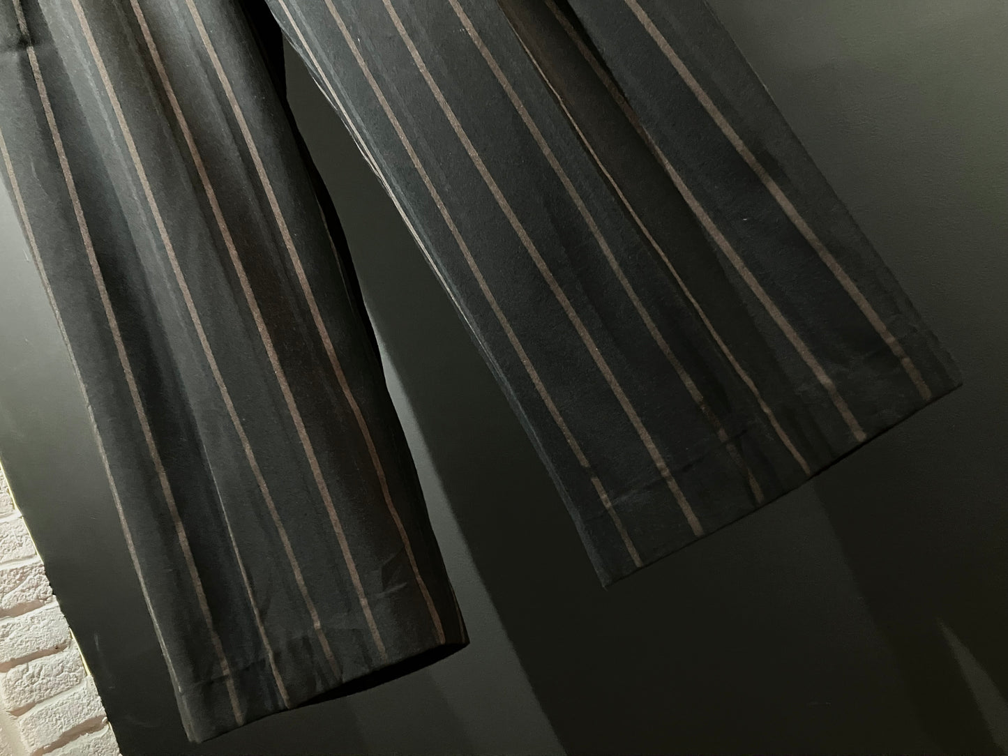 "STACY ADAMS" Old Stripe Wide Slacks