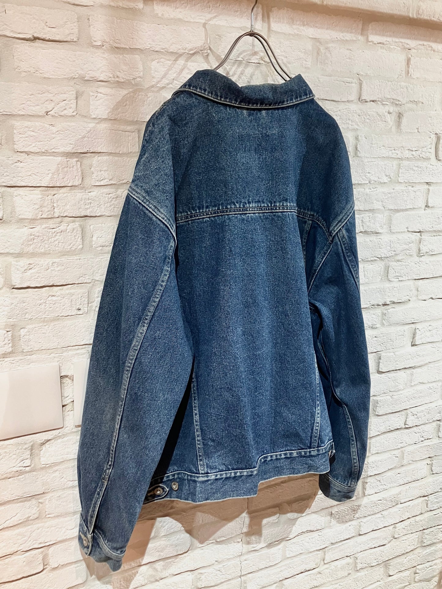 "Eddie Bauer" Old Design Denim JKT