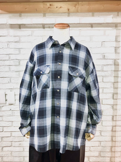 Old Oversized Check Shirt