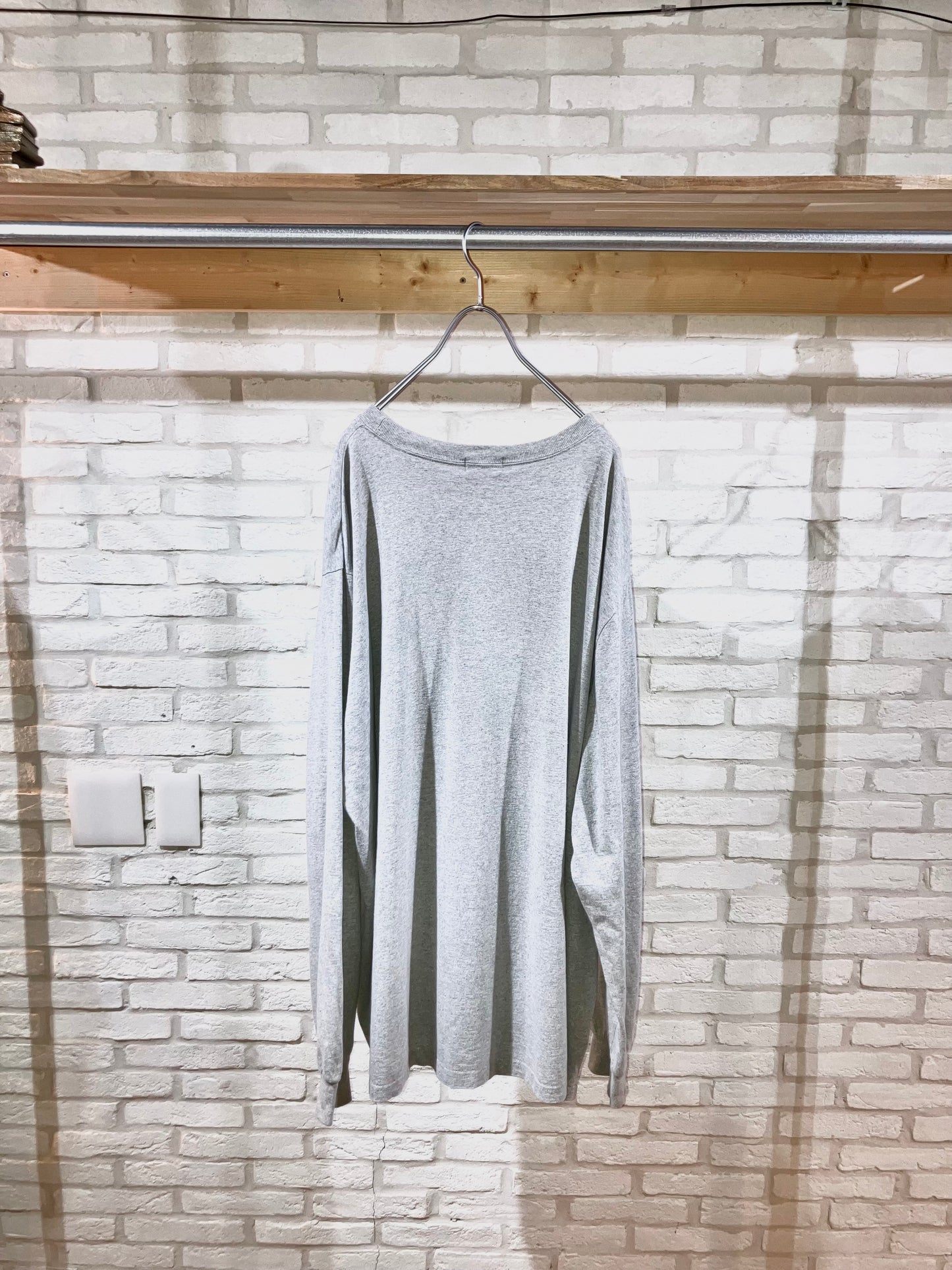 "J.CREW" Old Oversized LS Tee