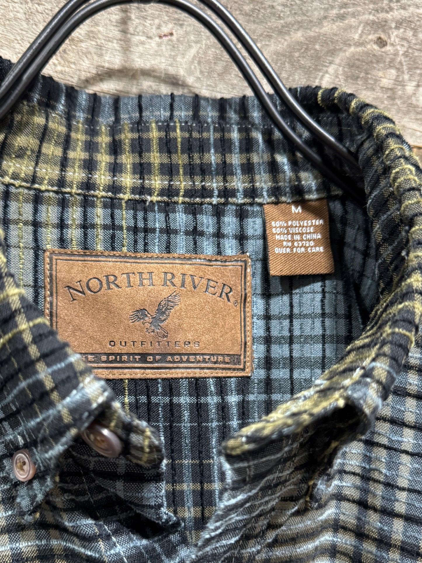 Old Shadow Plaid Flannel Shirt