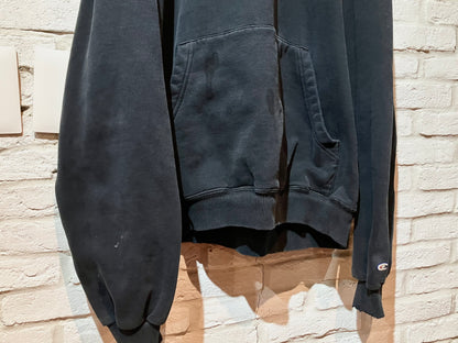 "Champion" 00s "BORO" Design Hoodie