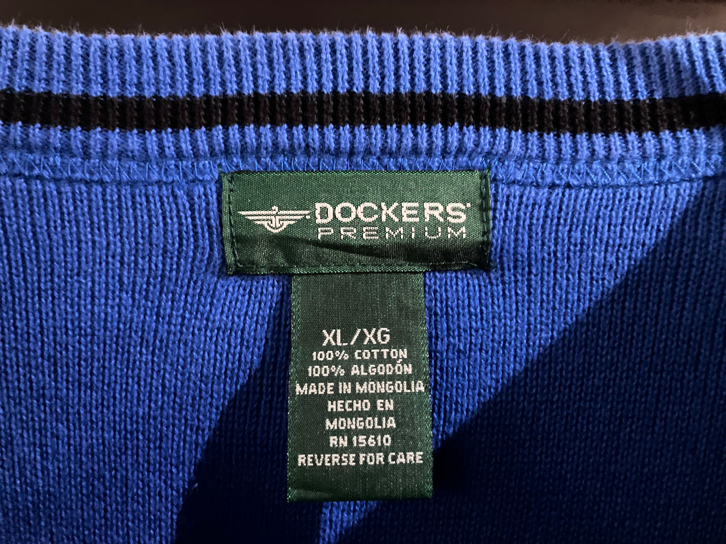"DOCKERS" Old Design Cotton Knit