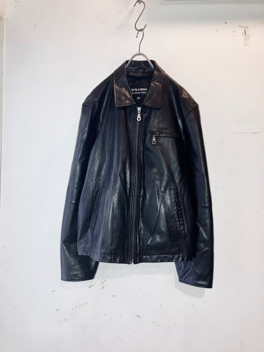 "WILSONS" 00s Design Leather JKT