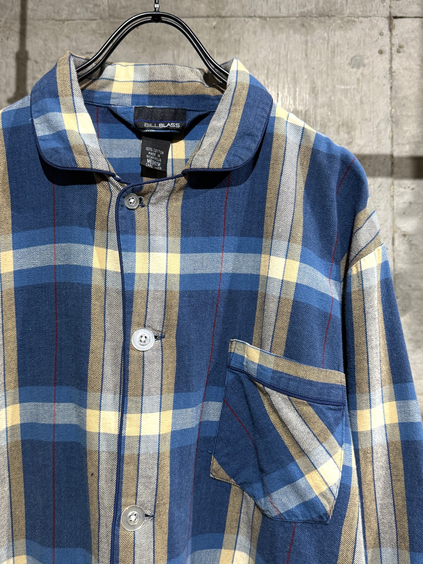 00s Plaid Pajamas Shirt