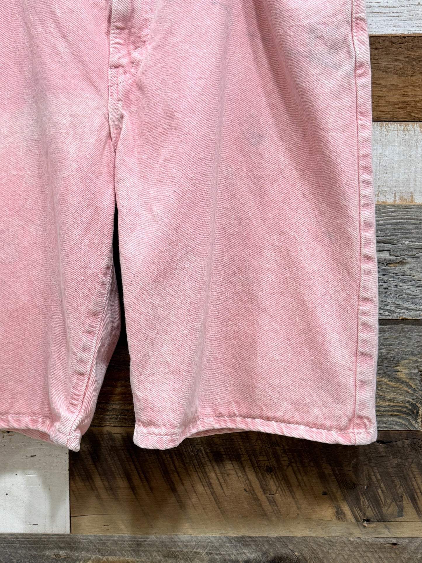 Levi's 569 Pink Denim Shorts