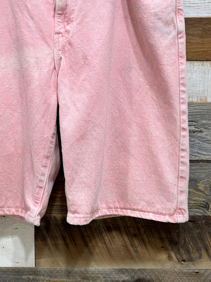 Levi's 569 Pink Denim Shorts