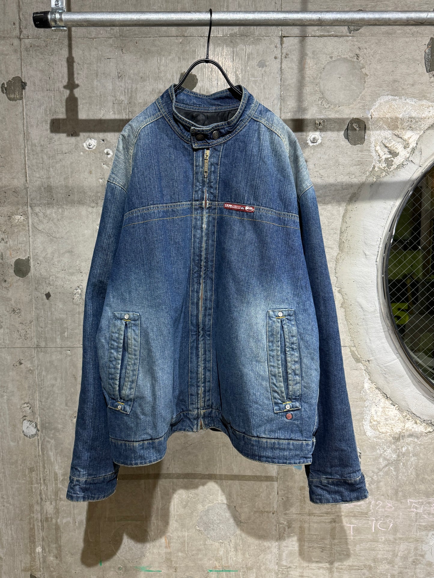 Quiksilver Denim Biker Jacket