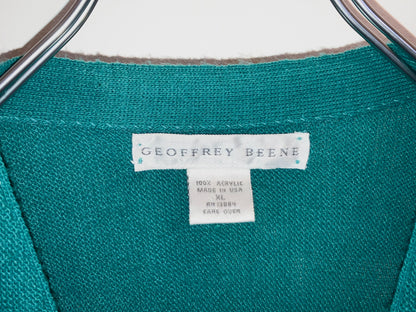 Old Oversized Acrylic Cardigan