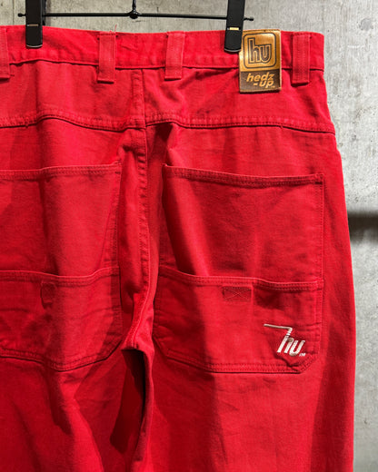 00s Vintage Hedz-Up Color Denim Pants