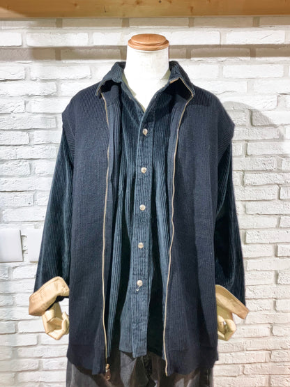 00s Oversized Drivers Knit Vest