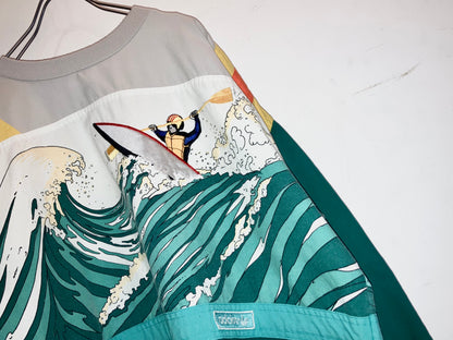 "adidas" Vintage Design Pollover Tops