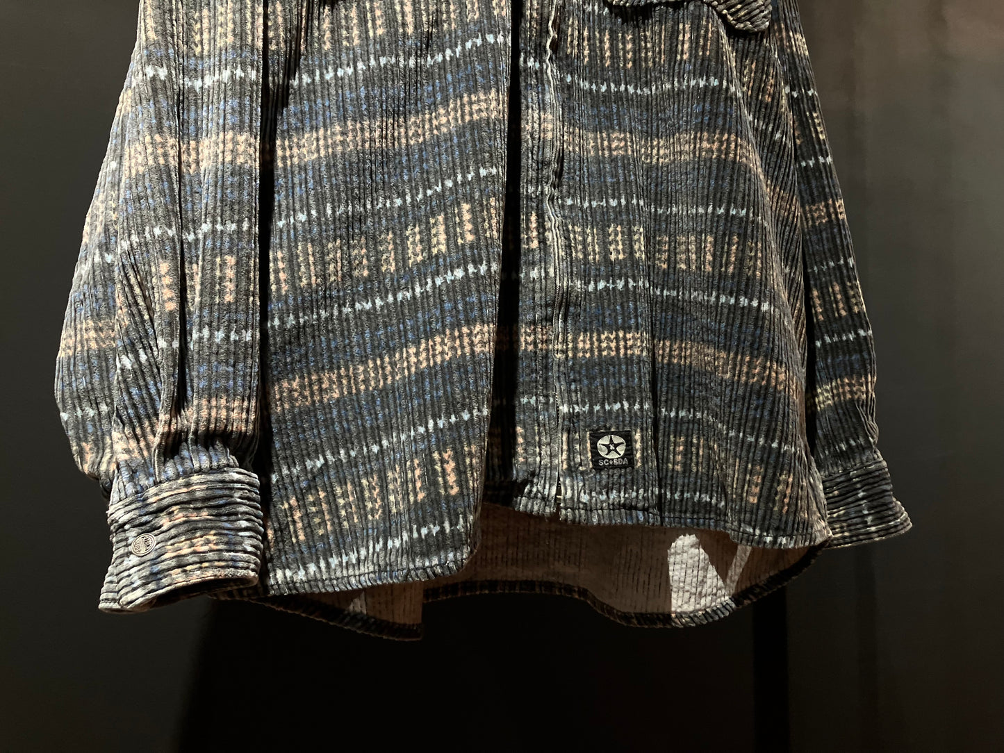 Old Design Coudroy Zip Shirt
