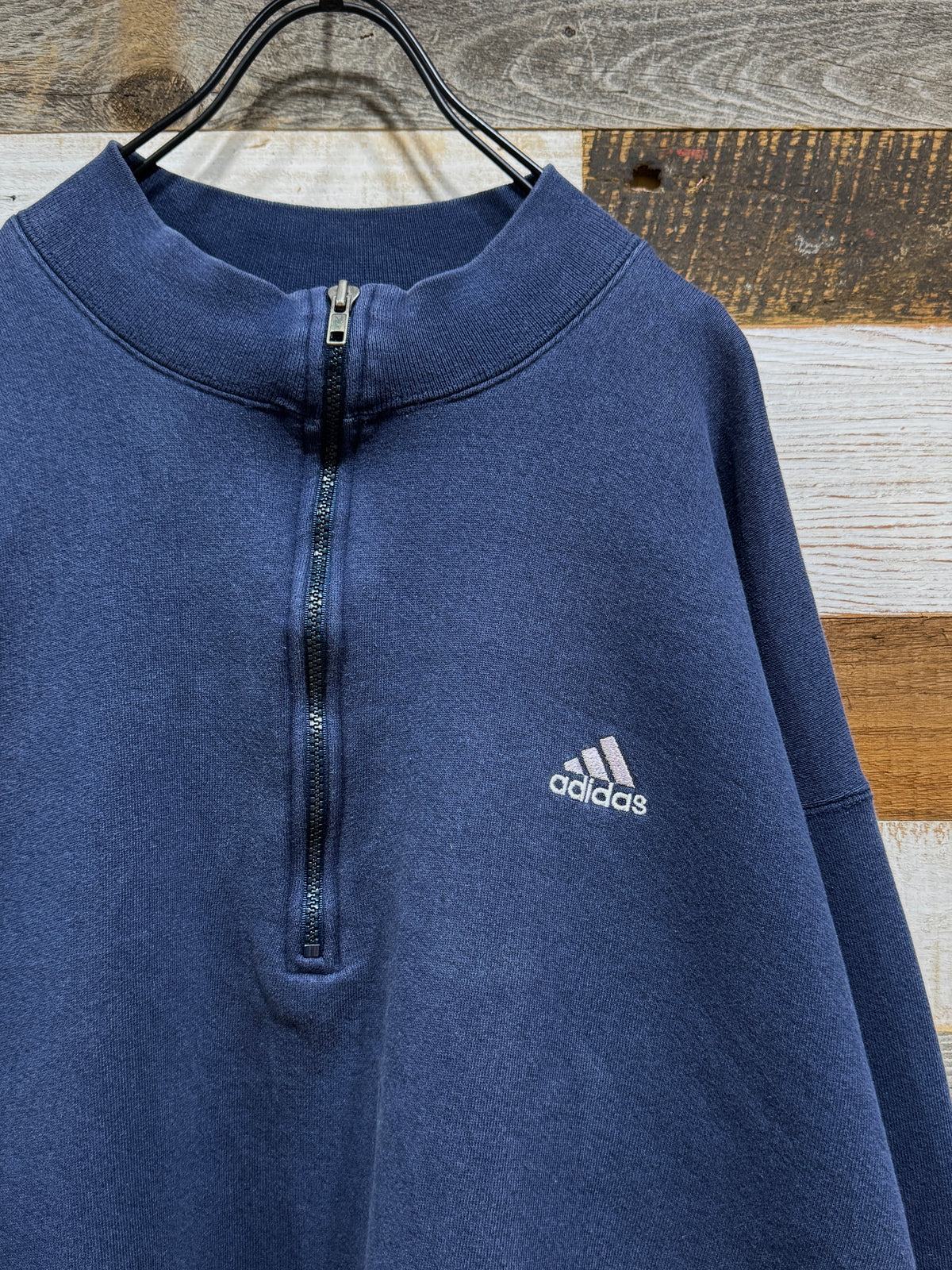 Old Adidas Half-zip Sweatshirt