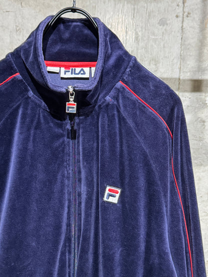 FILA Velour Track Jacket