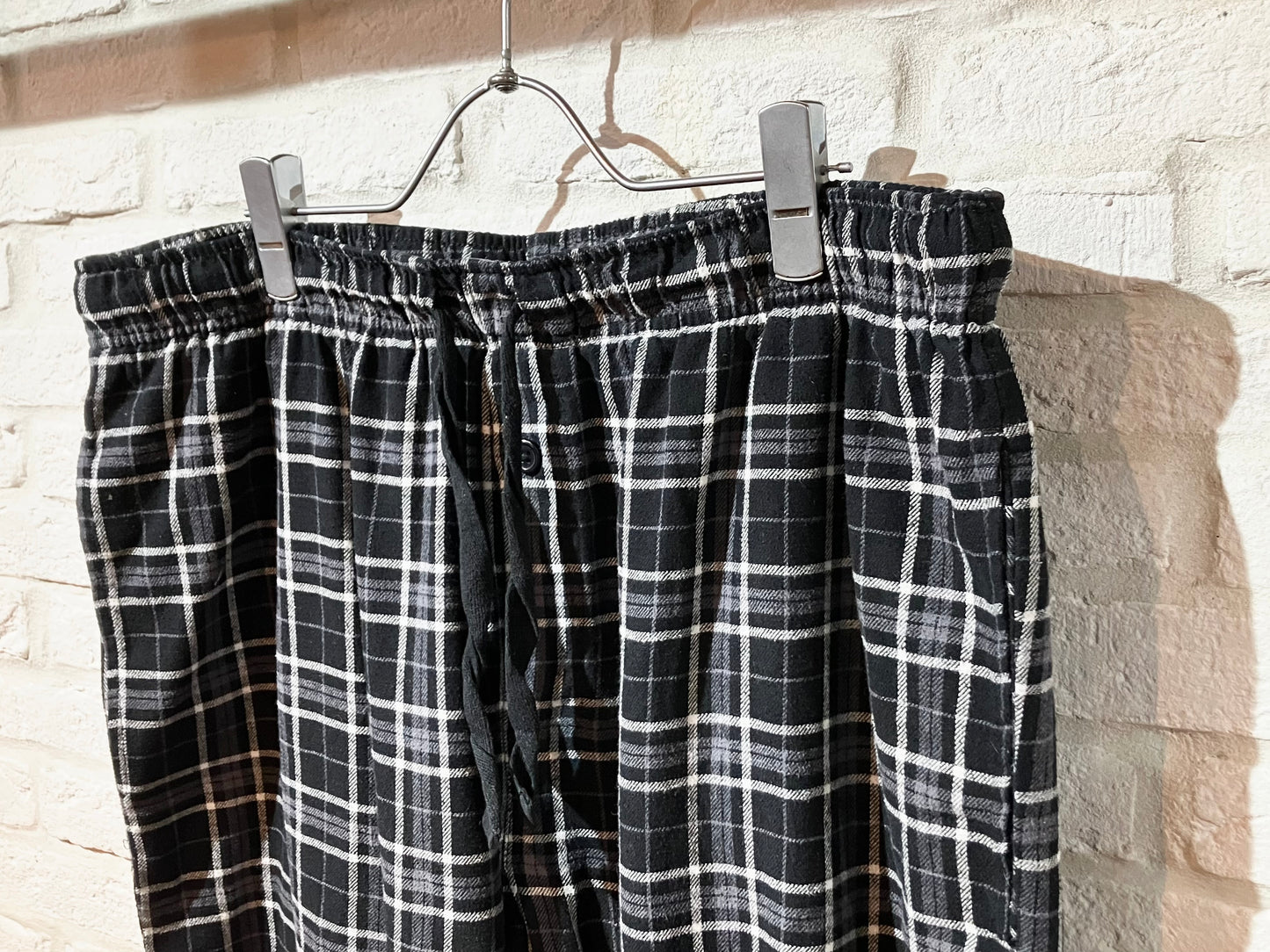 00s Flannel Check EZ Pants