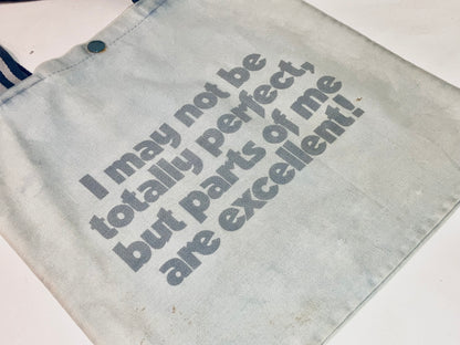 Old Printed Bag "Ashleigh Brilliant"