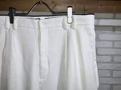 00s Design Wide Slacks "Themal Fabric!!!"