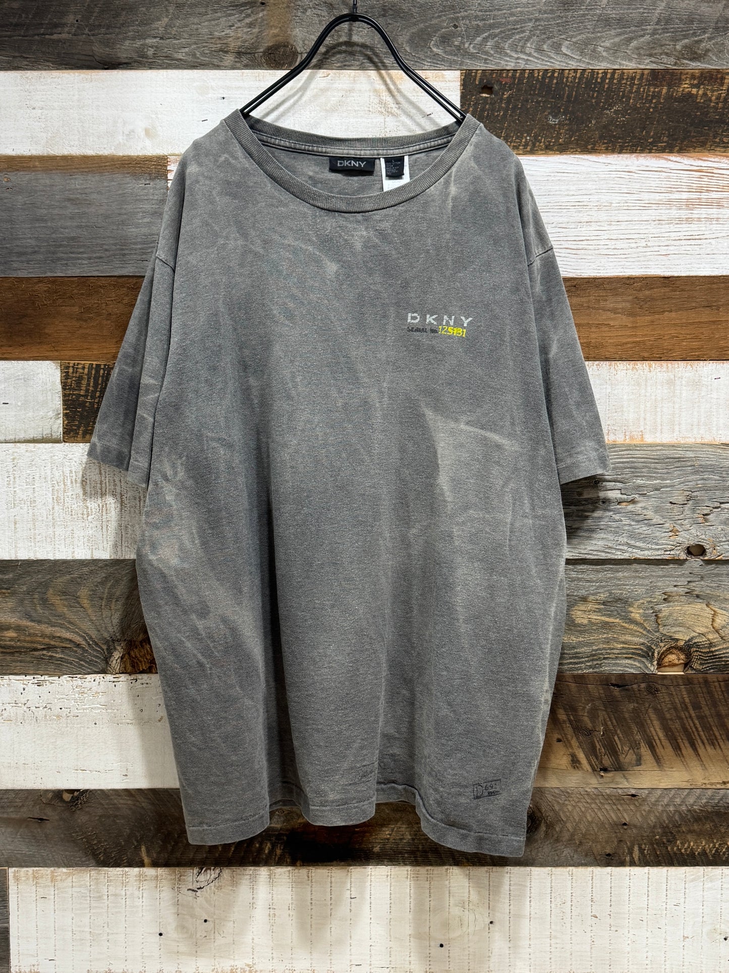 90s DKNY Bleach Tie-dye Tee