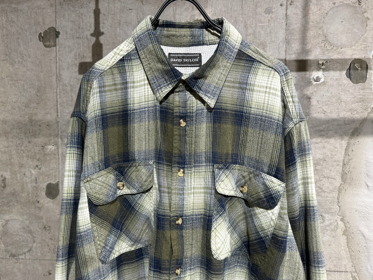 old Waffle Lined Flannel Shirt