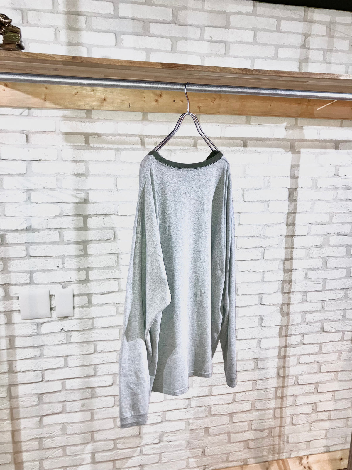 "NIKE" 00s Oversized Design LS Tee