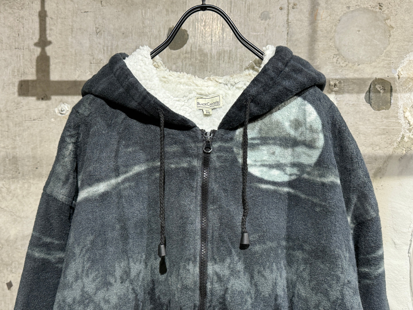 old  Sherpa-Lined Wolf's Fleece Jacket