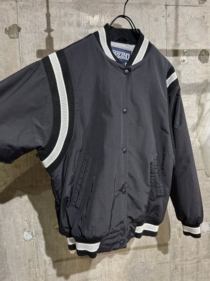 Lands End Rib Line Varsity Jacke