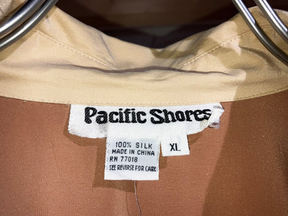 Old Crazy Pattern Silk Shirt