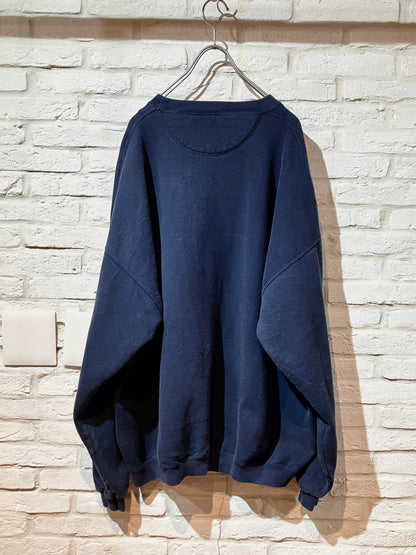 "Eddie Bauer" Old Oversized Embroidery Sweat