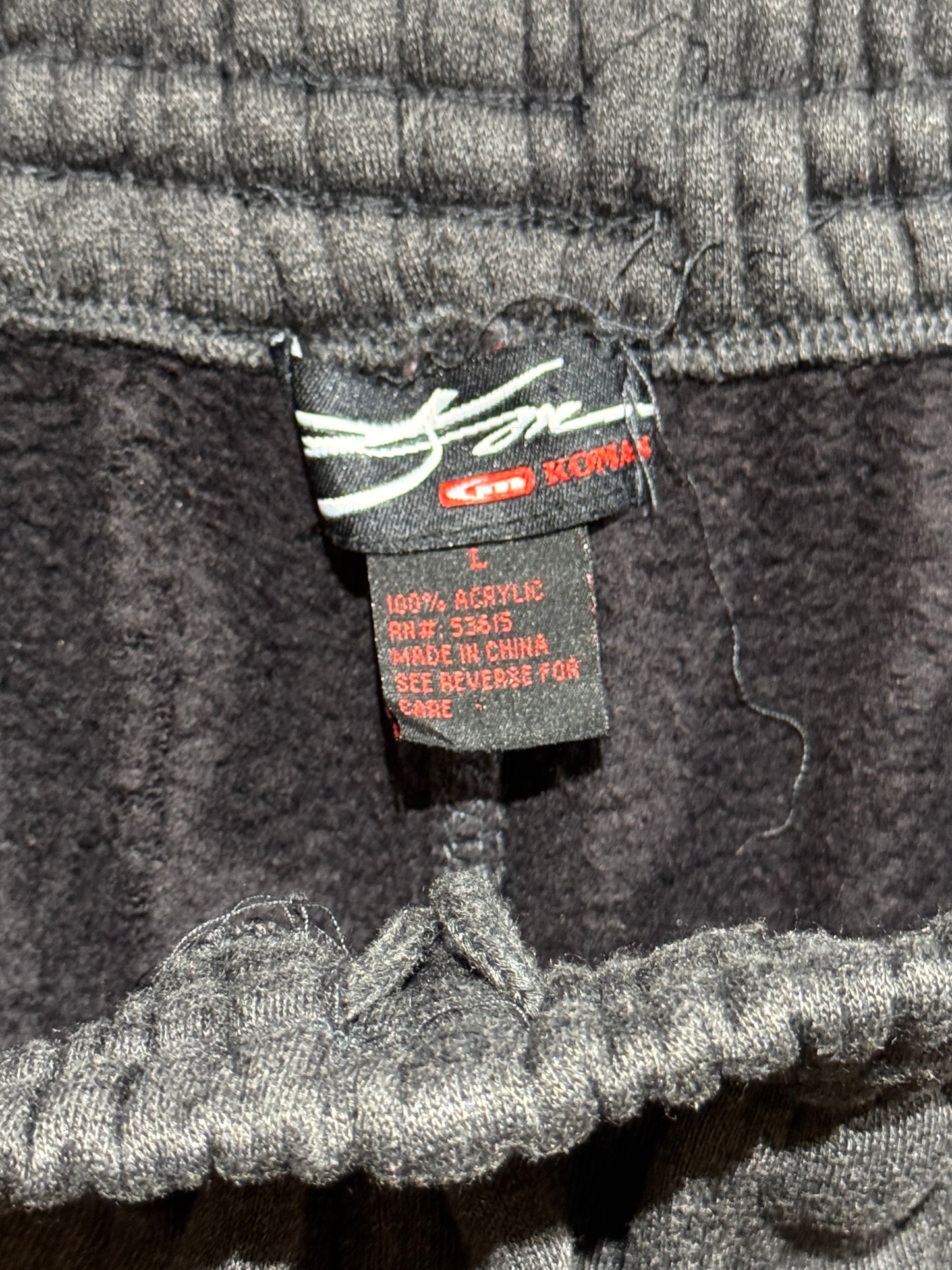 00's Koman Loose Sweat Cargo Pants