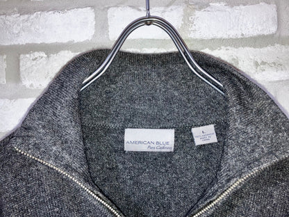 Old Half Zip Cashmere Knit