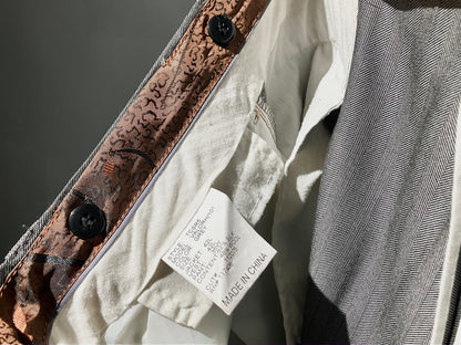 Old Silk&Wool Wide Slacks