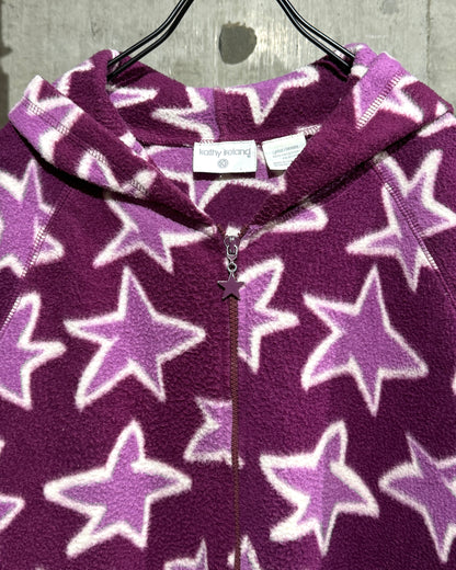 Old Kathy Ireland Star Fleece Gown