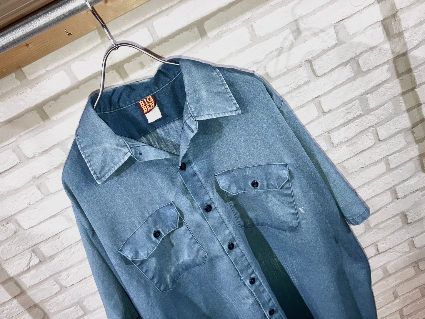"BIG BEN" Old Work Shirt
