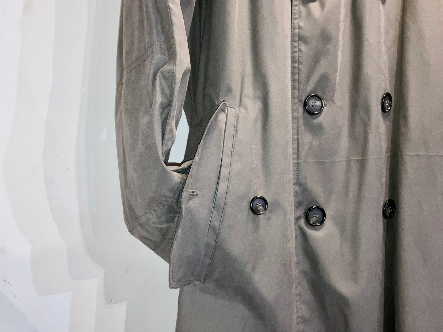 "LONDON FOG" Old Design Smooth Trench Coat