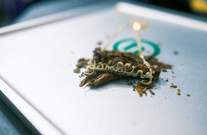 GAMBLING NECKLACE GLD