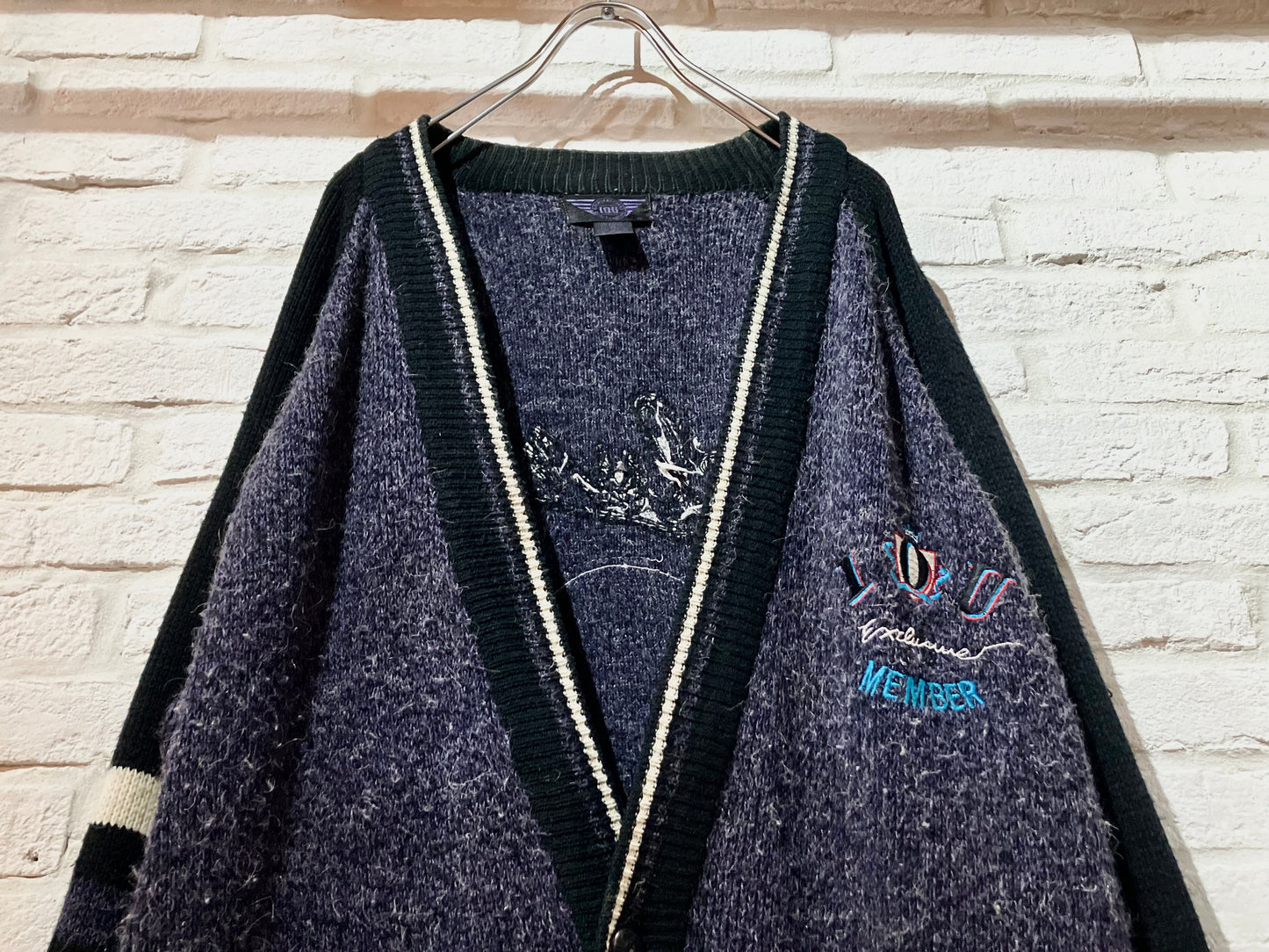 Old Mohair Like Cardigan
